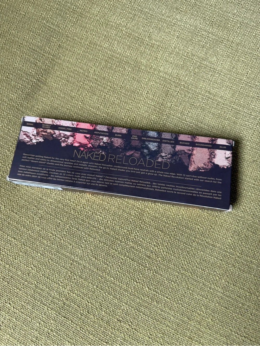 Urban Decay Naked Reloaded Eyeshadow Palette NEW